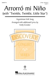 Arrorro Mi Nino Two-Part choral sheet music cover